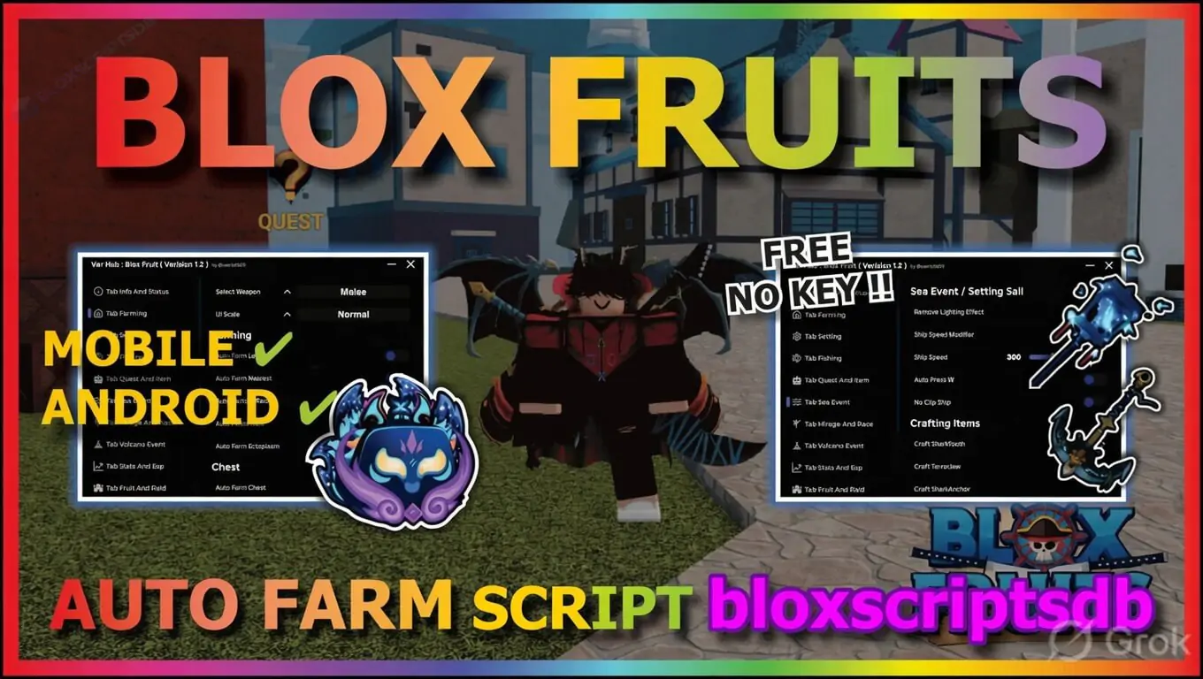 Var Hub Blox Fruits Script [No Key]