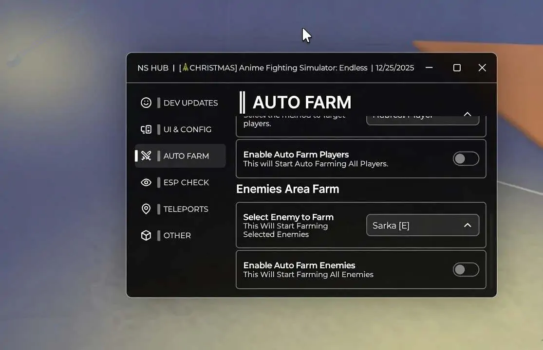 Anime Fighting Simulator Script | NS Hub | Auto Farm, Fast Auto Areas