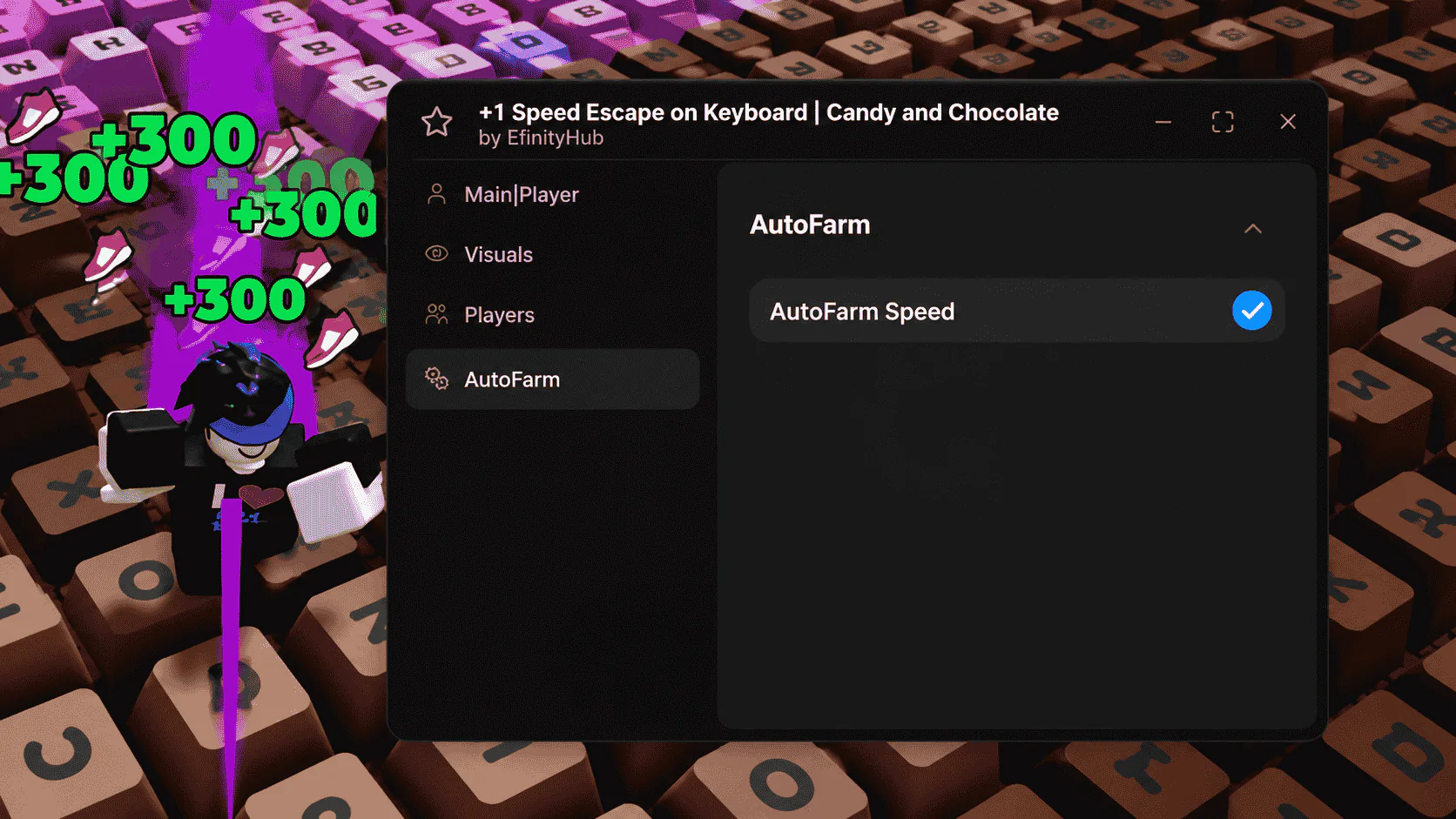 EtinityHub +1 Speed Keyboard Escape Script (No Key)