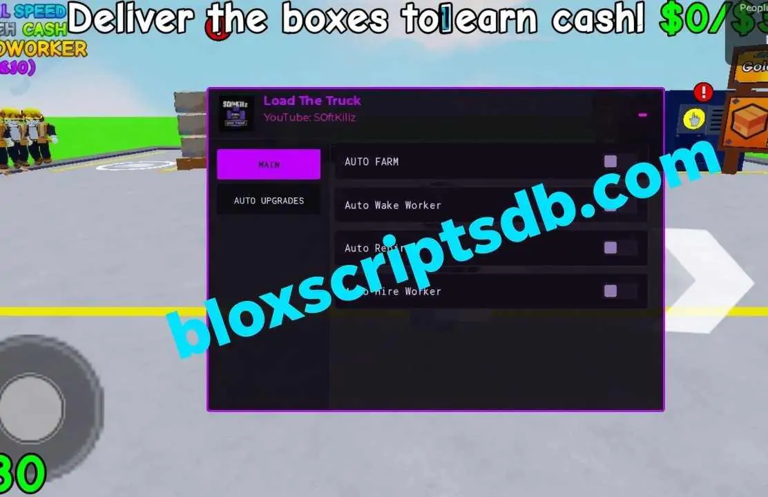 Load The Truck Script | S0ftKillz | Auto Farm, Truck Luck