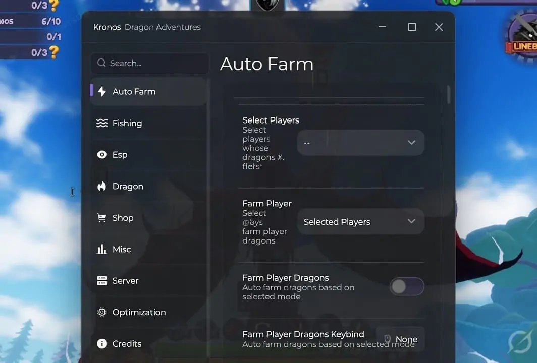 Kronos Hub Dragon Adventures Script
