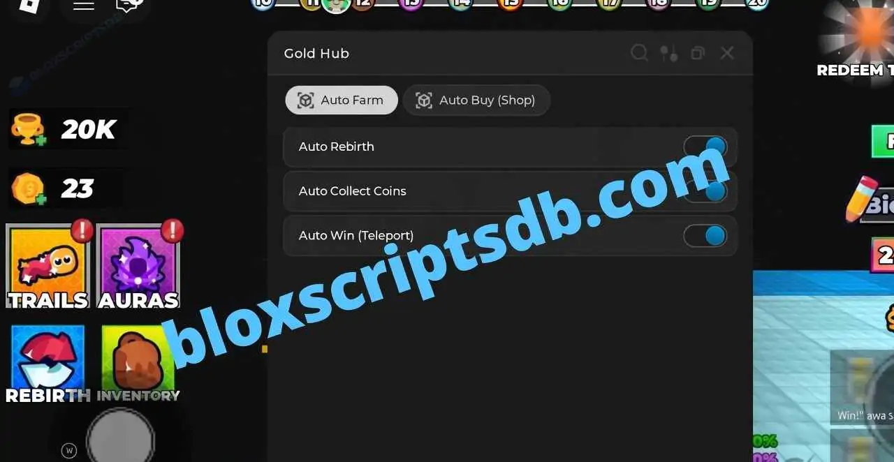 Gold Hub | +1 Double Jump Bike Escape Script | Auto Farm, Auto Win